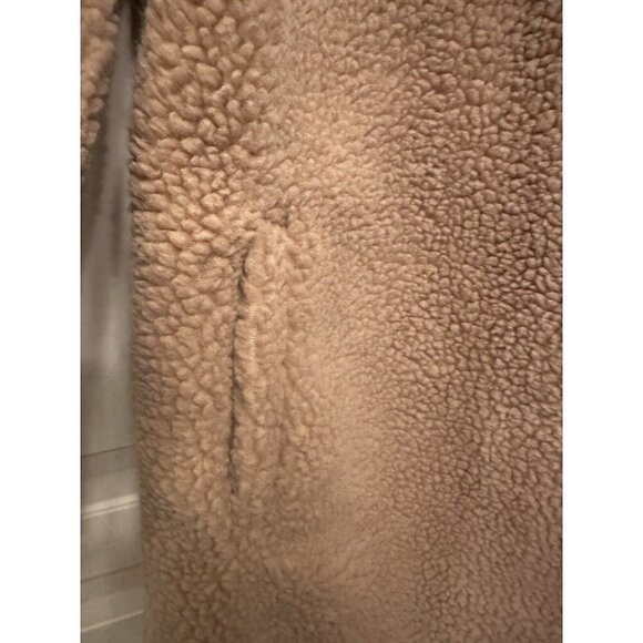 TCP The Childrens Place Coat Jacket Girls Size 14 Tan Sherpa Teddy Bear - Picture 5 of 9